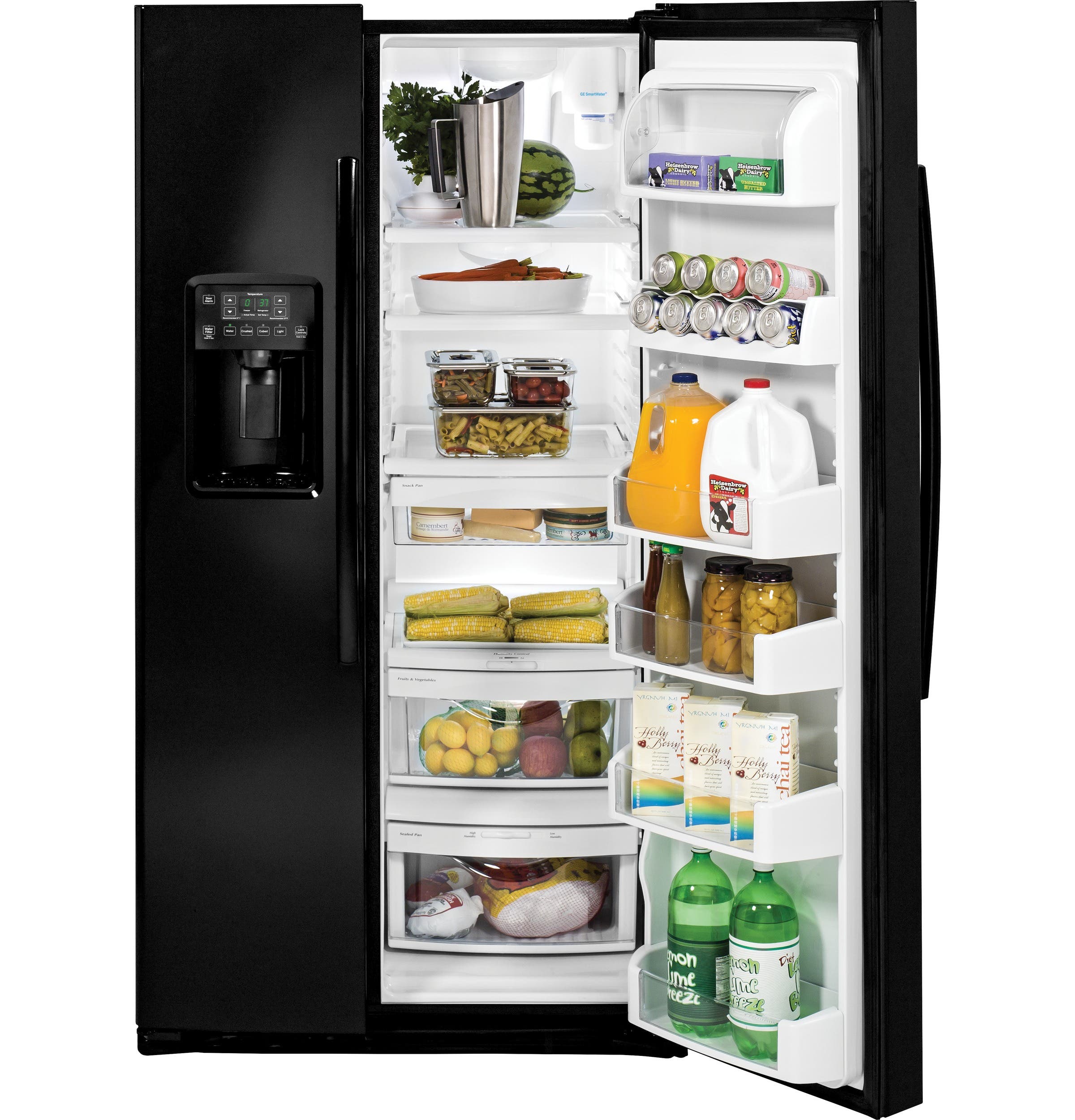 GE GSE26HGEBB Black