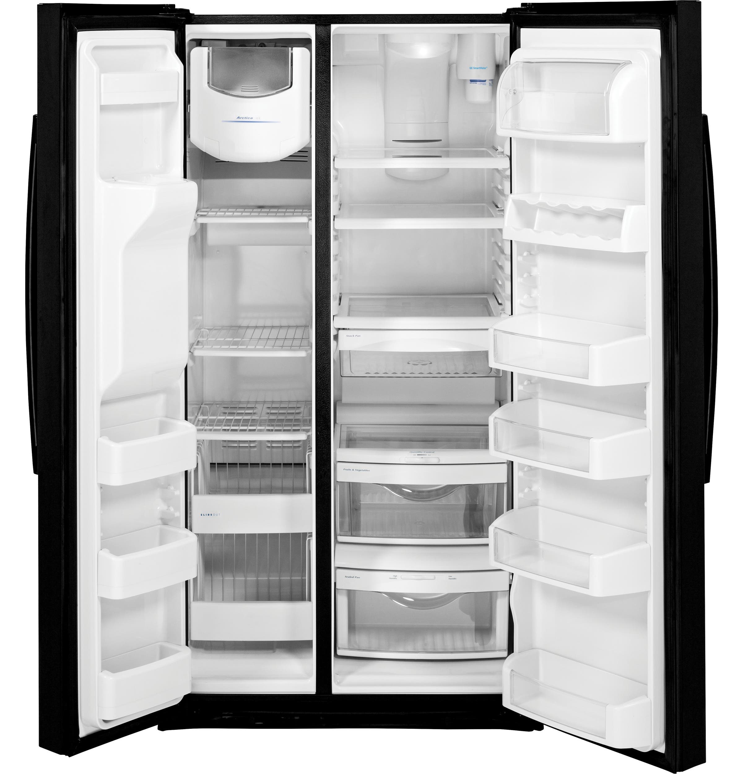 GE GSE26HGEBB Black
