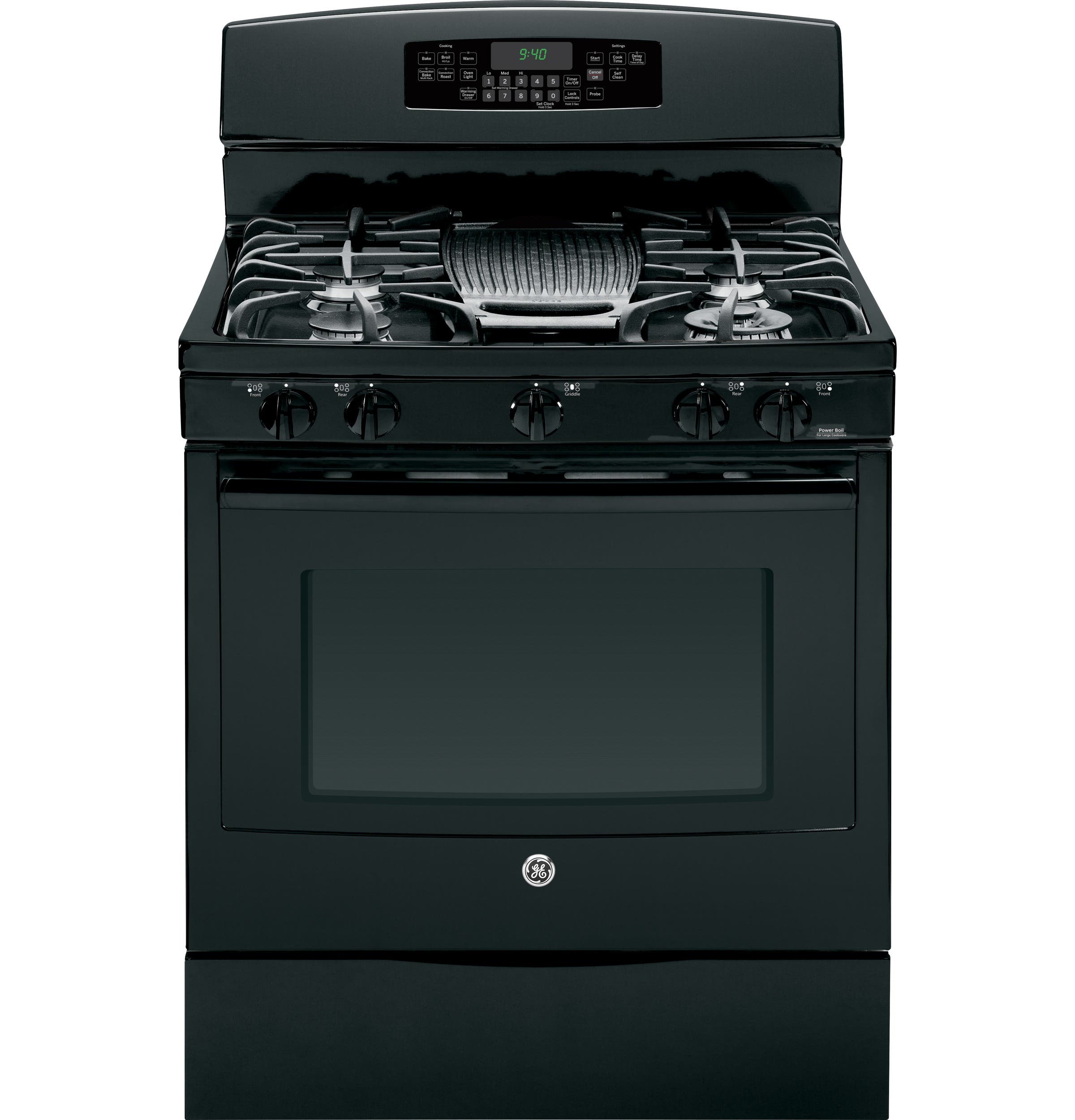 GE P2B940DEFBB Black