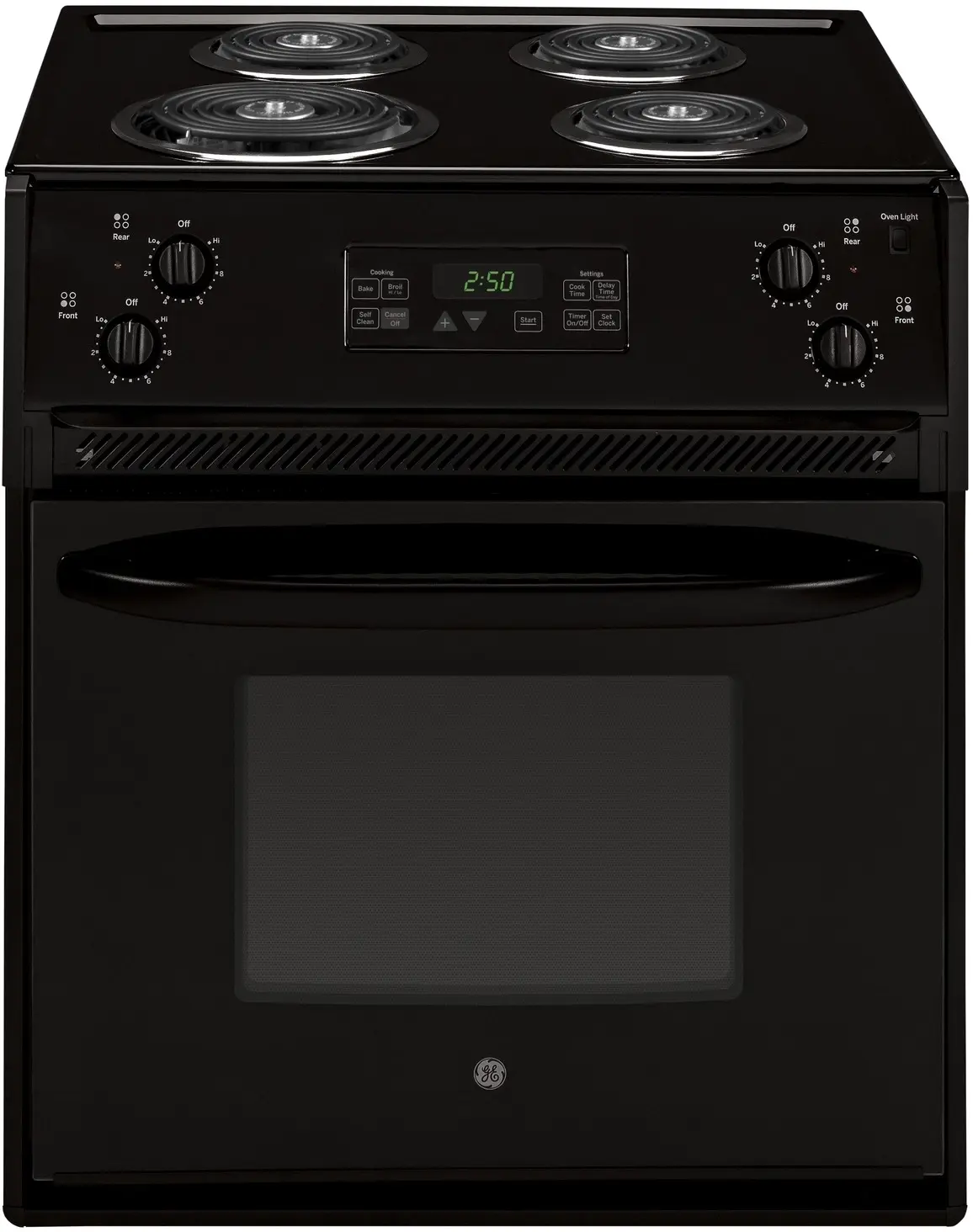 GE JM250DFBB Black