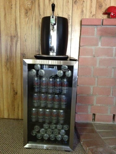 Danby DBC120BLS Black On Stainless