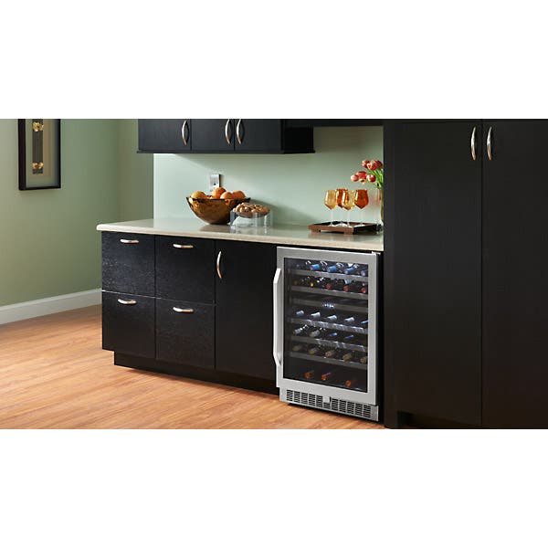 Danby DWC153BLSST 24" Undercounter Dual Zone Wine Cooler