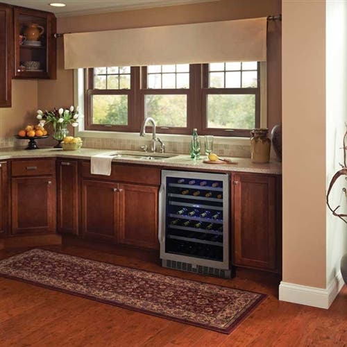Danby DWC153BLSST 24" Undercounter Dual Zone Wine Cooler