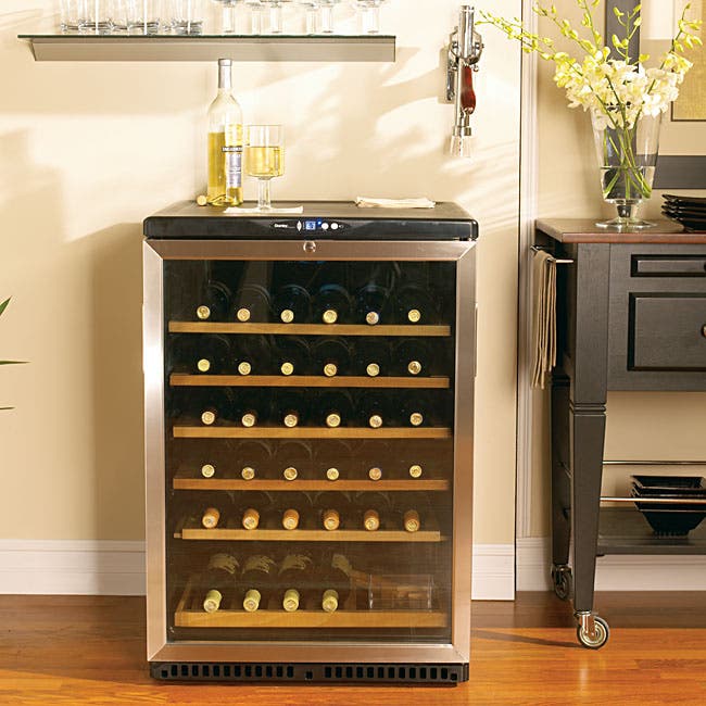 Danby DWC656BLS Black with Stainless Steel Door Trim