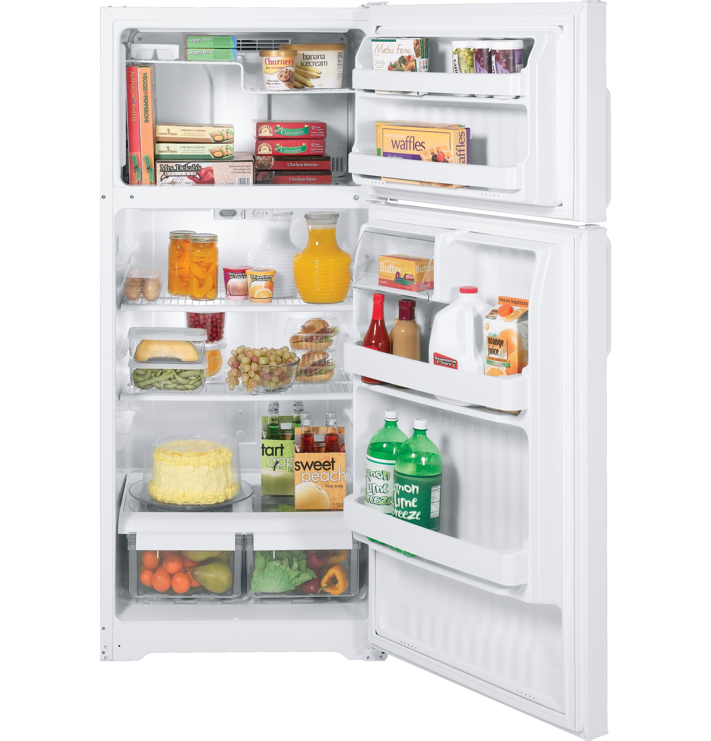 GE GTS16DBERWW White - Right Hinge