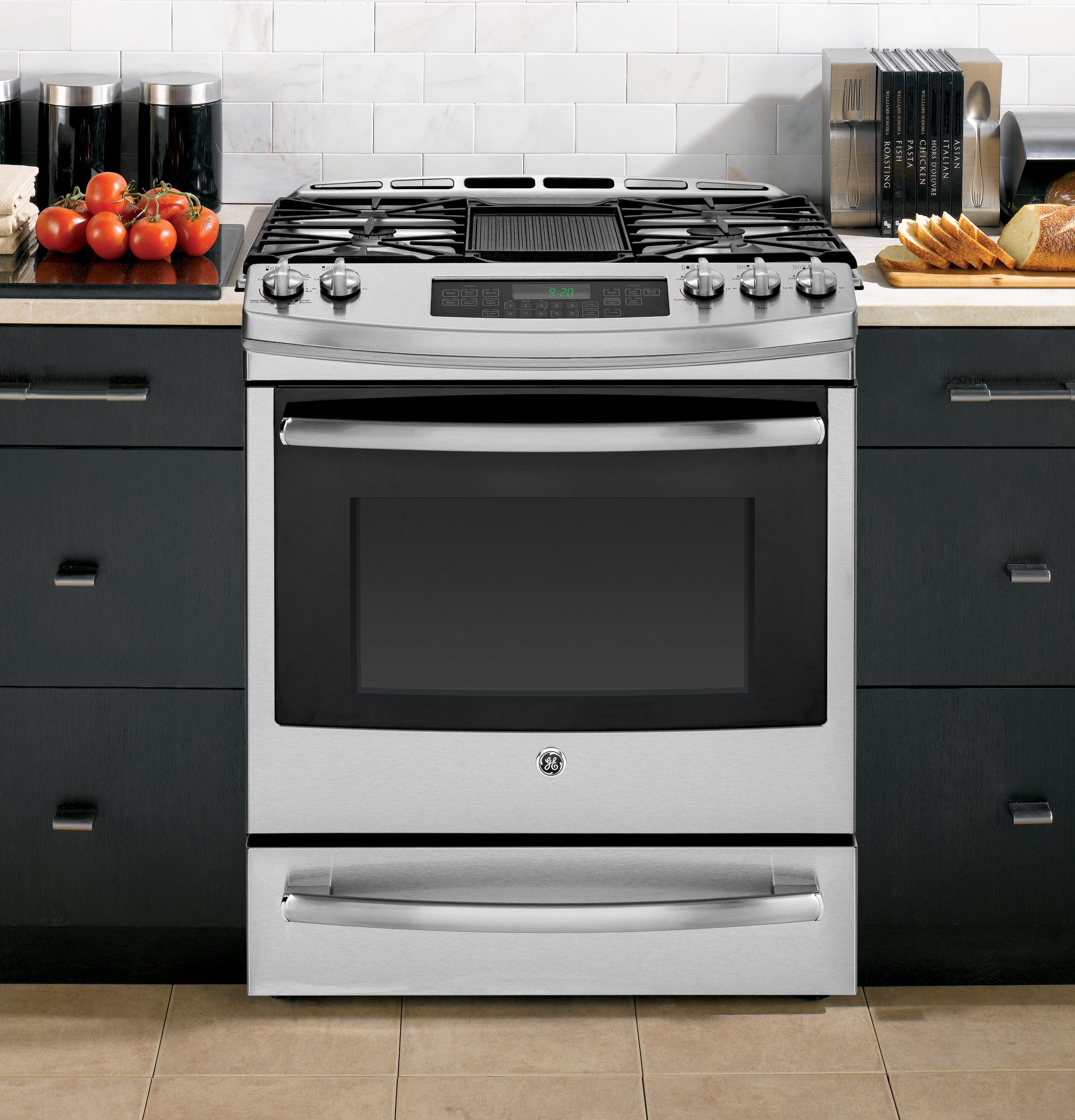 GE PGS920SEFSS Stainless Steel/gray