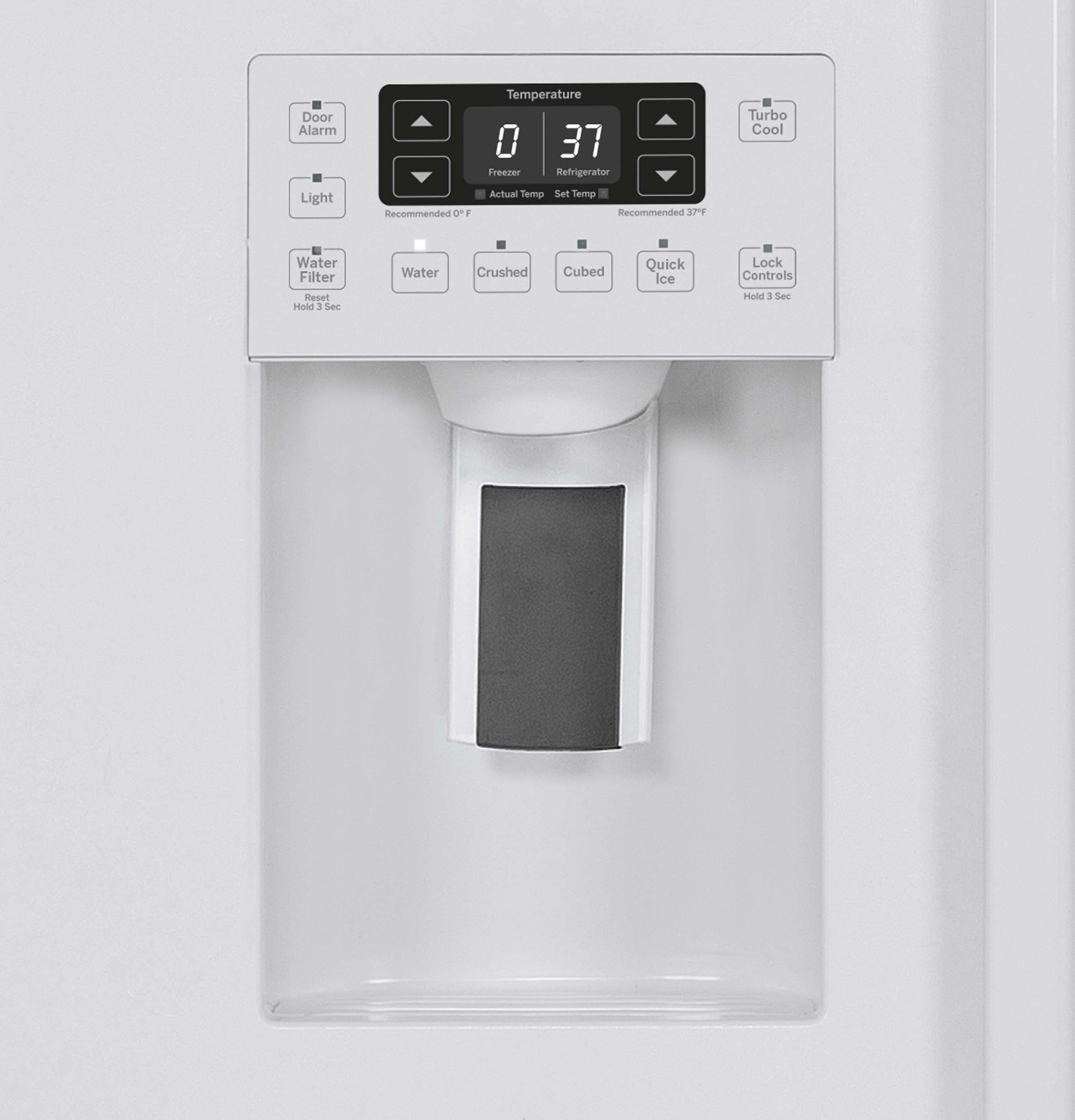 GE PZS23KPEWV Panel Required - White