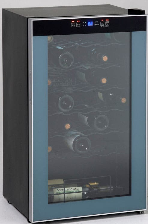 Avanti WC3406 Black On Stainless