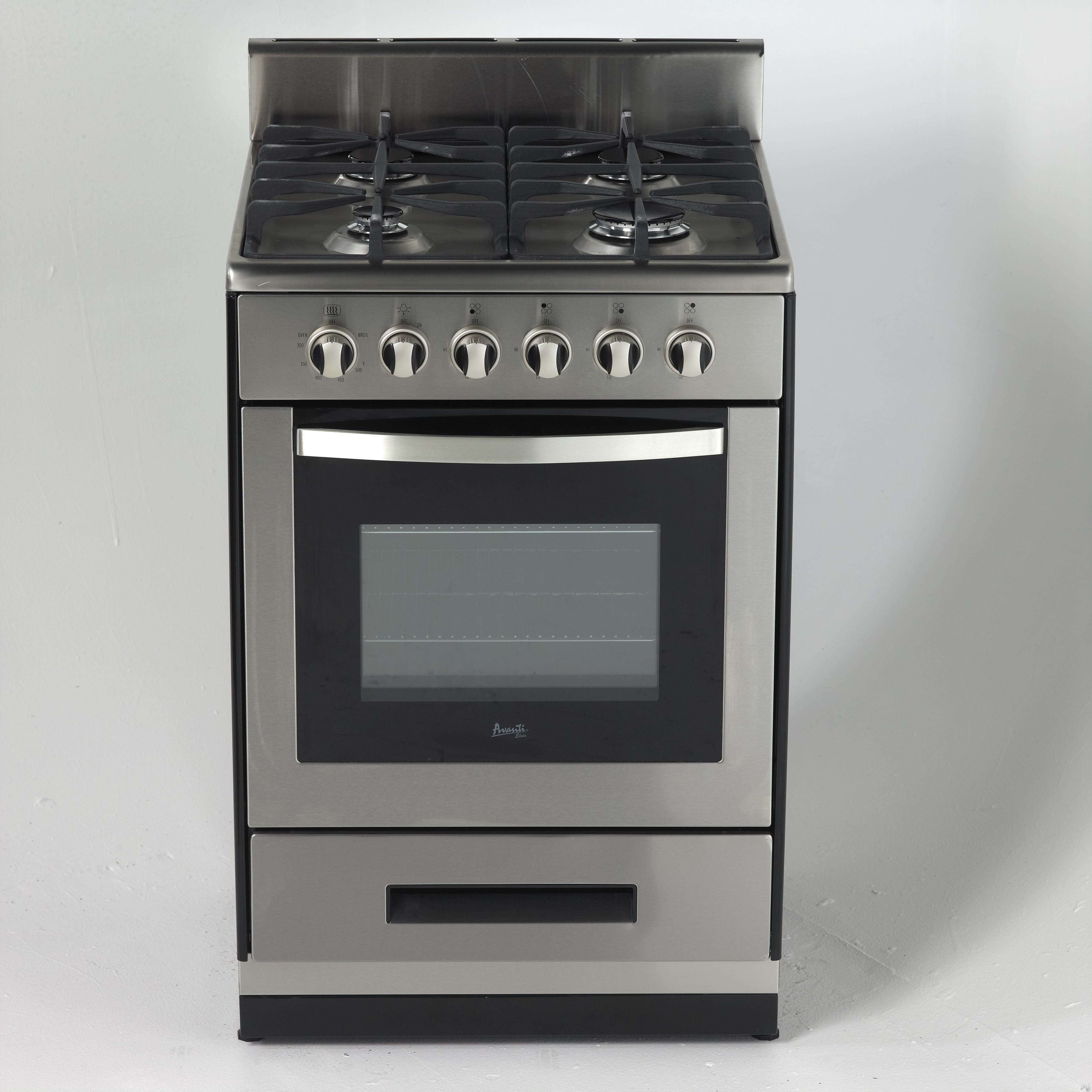 Avanti DG2450SS1 24" Freestanding Gas Range