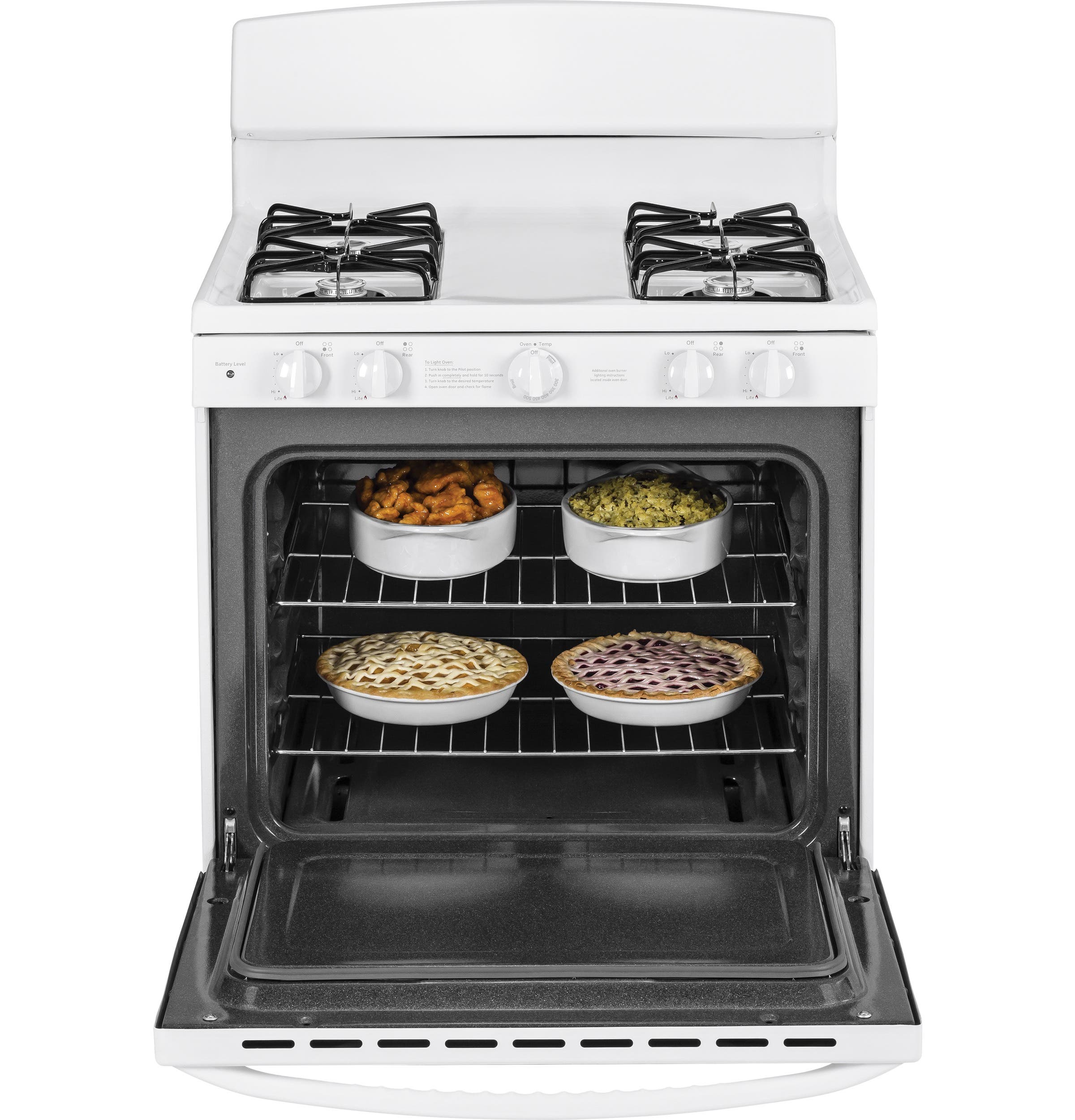 GE JGBS14PCFWW White