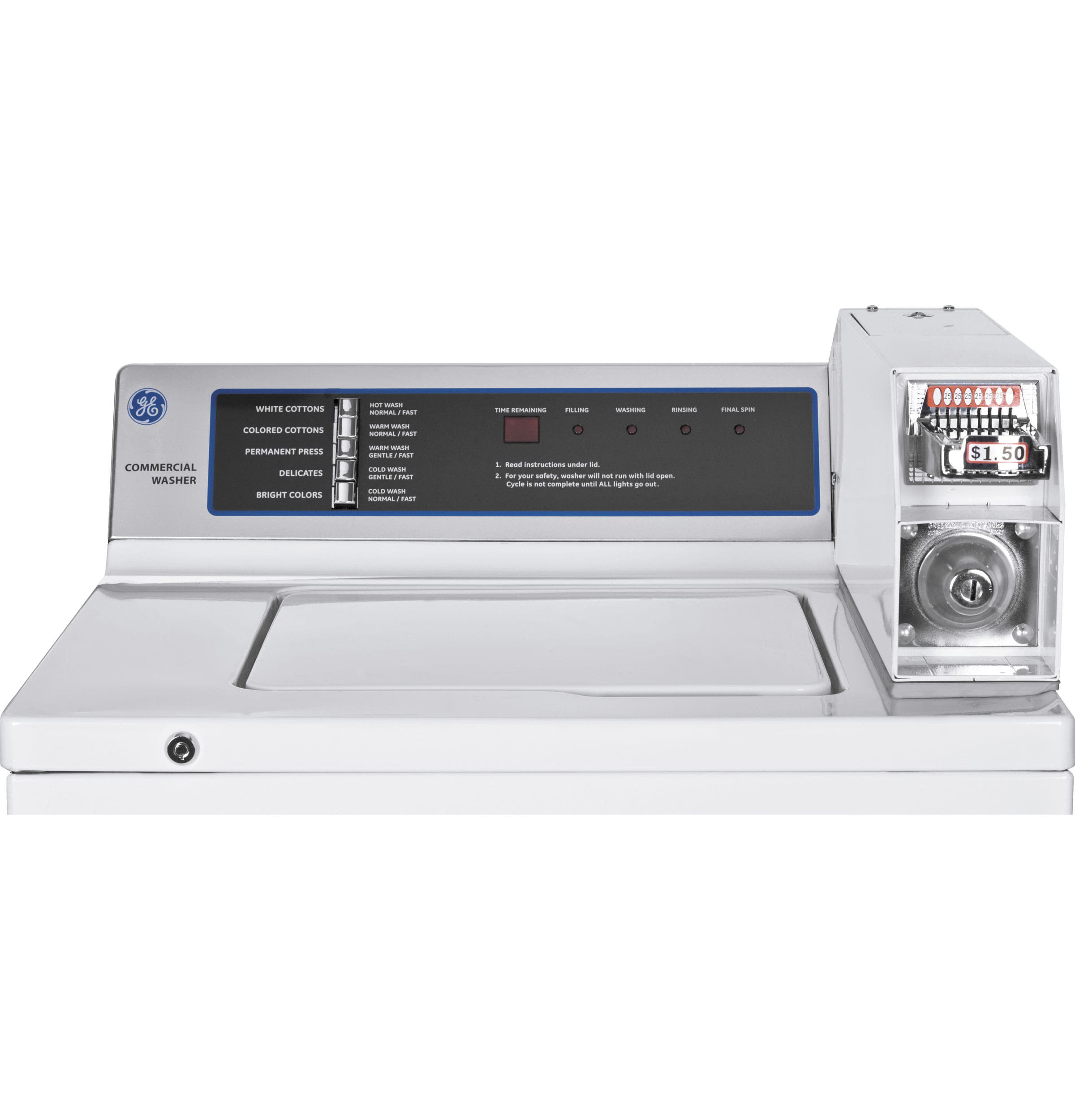 GE WMCN2050FWC White