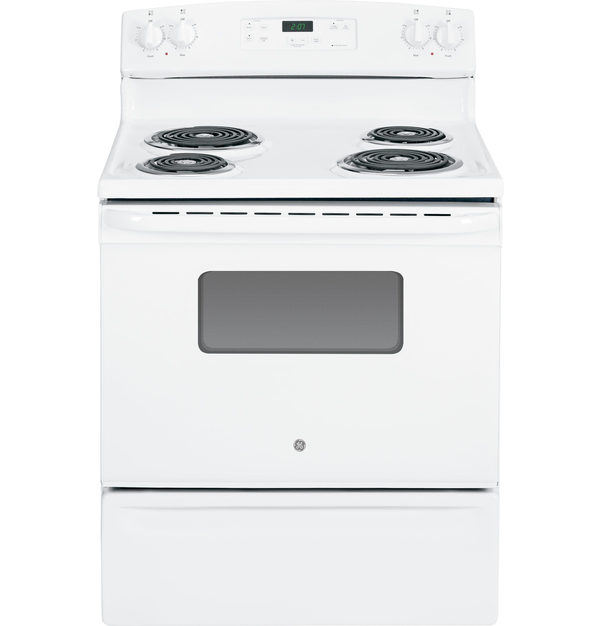 GE JBS27DFWW White