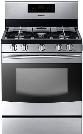 Samsung NX58F5300SS 30" Freestanding Gas Range