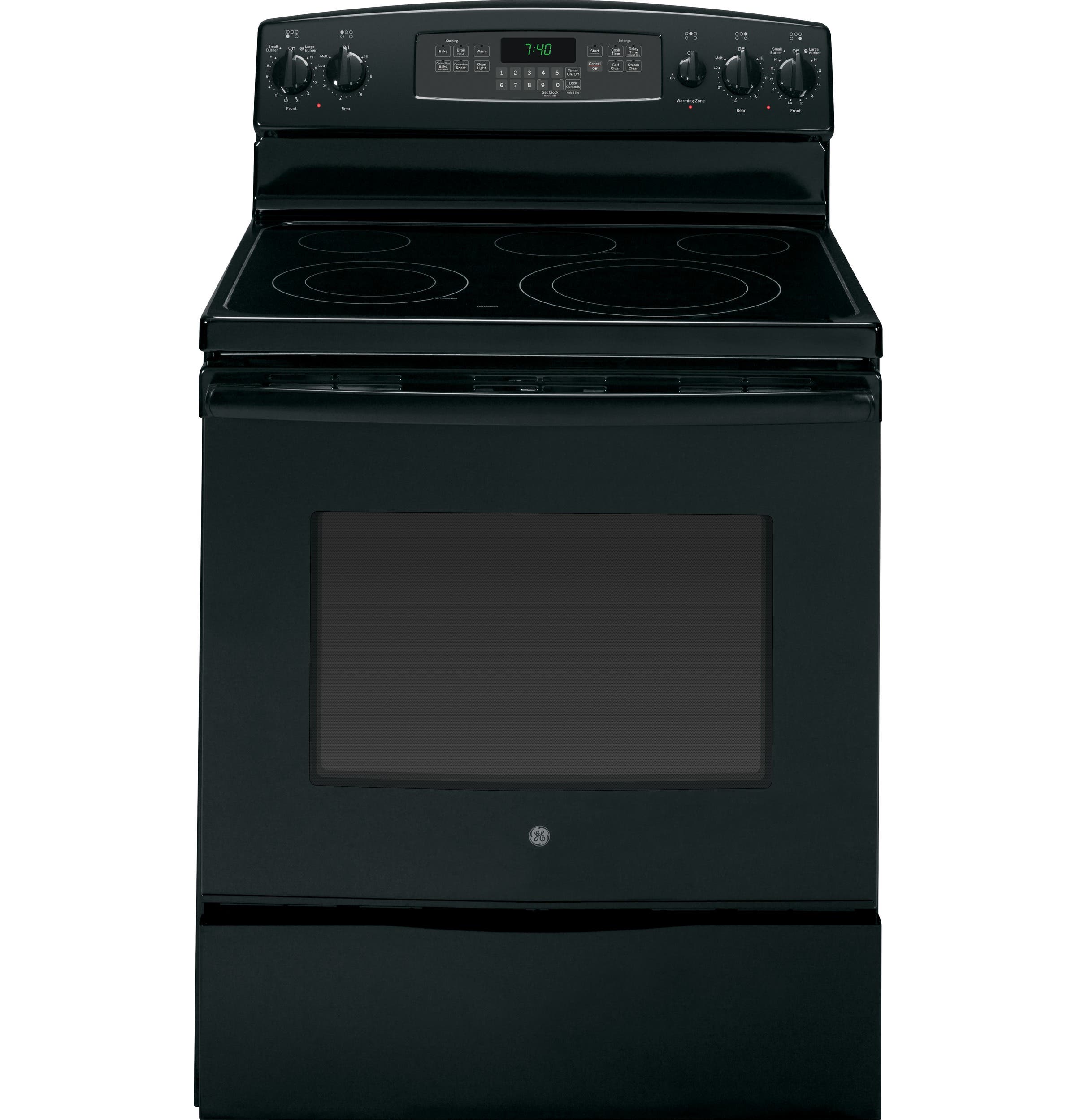 GE JB740DFBB Black