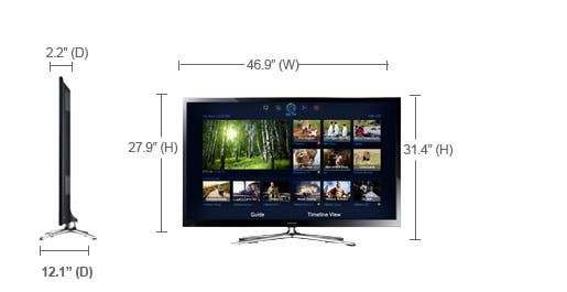 Samsung PN51F5500AFXZA 51" 1080P Plasma TV