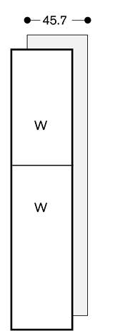 Gaggenau RW414761 18" Fully Integrated Dual Zone Wine Storage