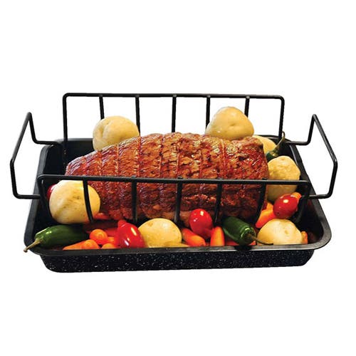 Napoleon 56011 Rib Rack and Pan