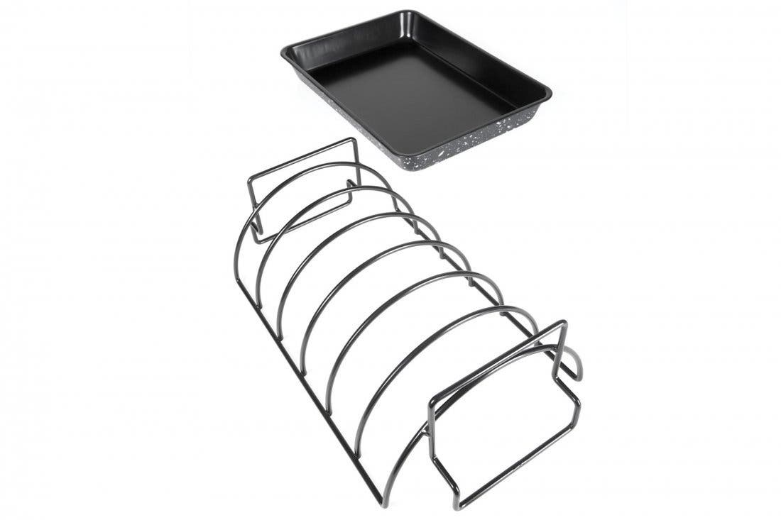 Napoleon 56011 Rib Rack and Pan
