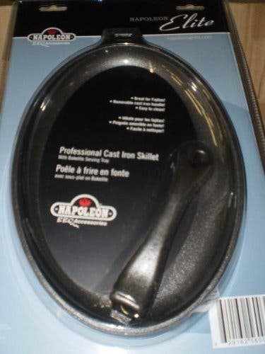 Napoleon 56003 Cast Iron Frying Pan