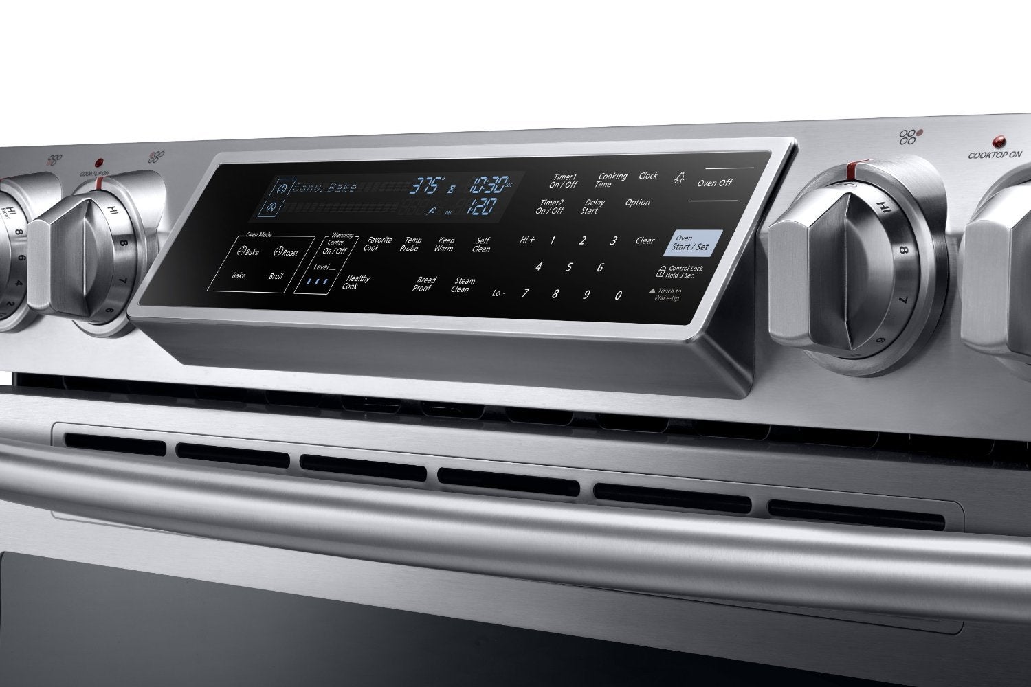 Samsung 30 Inch Slide-In Electric Range - Thumbnail 3