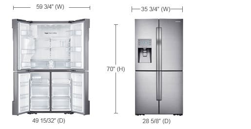 Samsung RF32FMQDBSR Stainless Steel