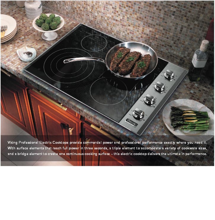 Viking VEC5304BSB Stainless Steel
