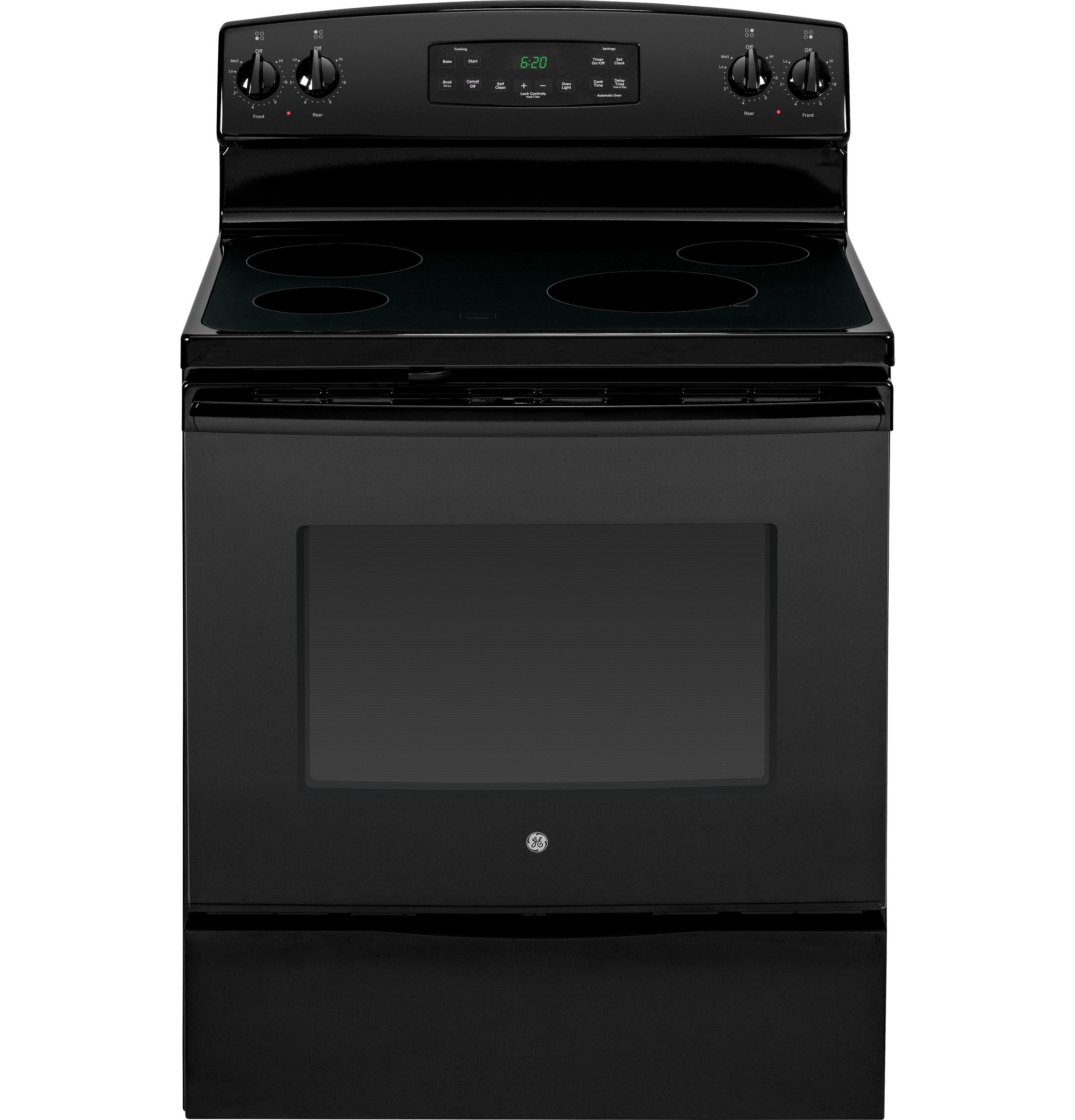 GE JB620DFBB Black