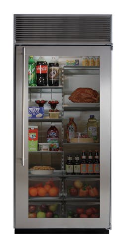 Marvel M36ARSGXR Stainless Steel Glass Door, Right Hinge