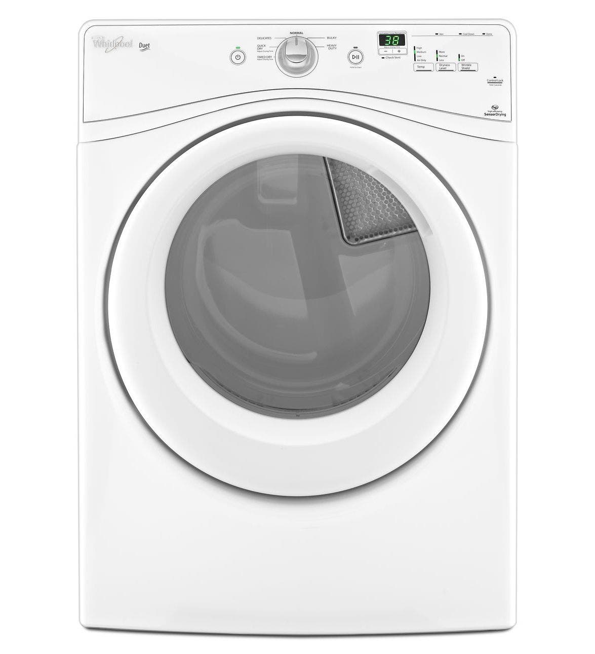 Whirlpool WED71HEBW White