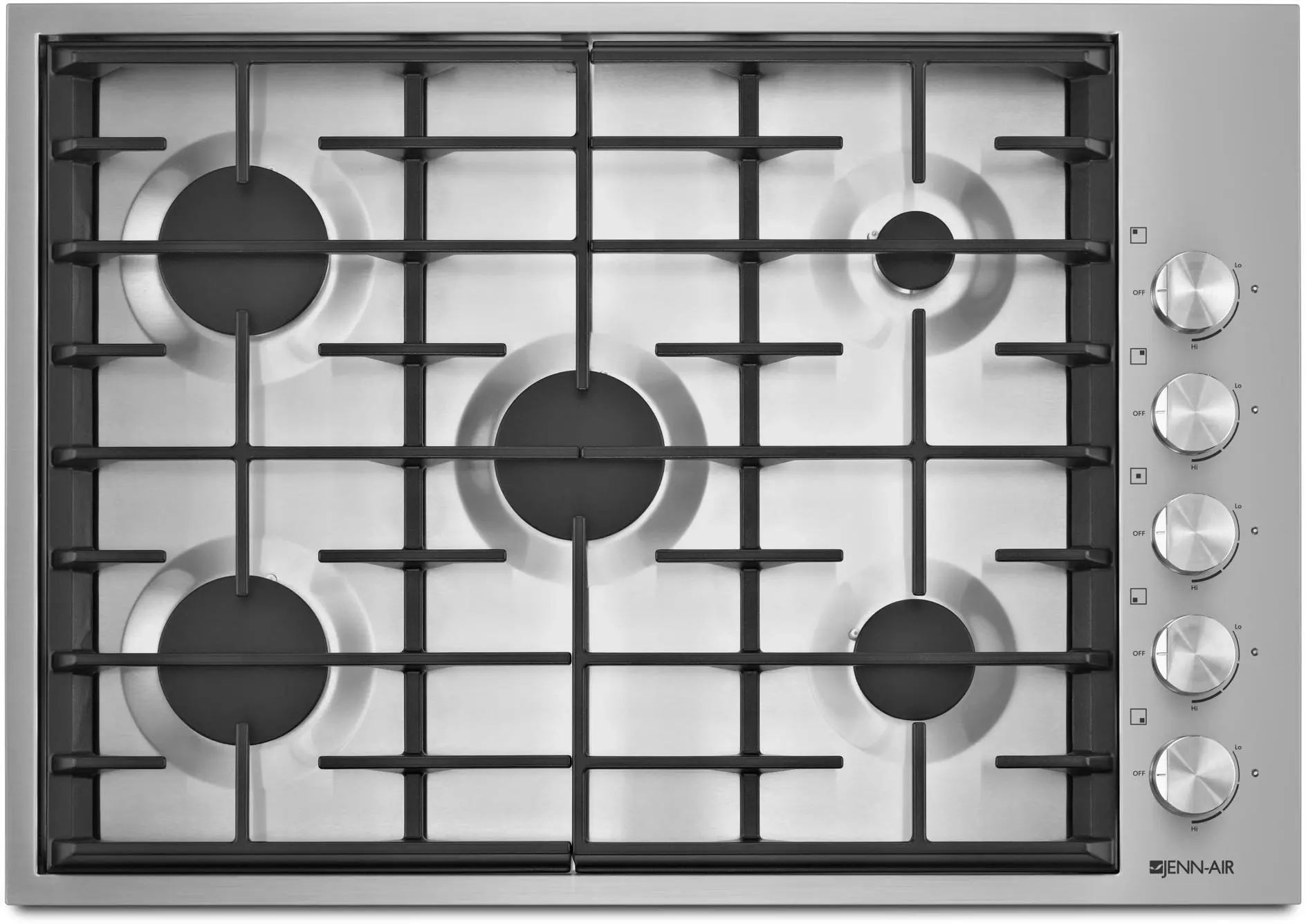 Jenn Air JGC7530BS 30 Inch Gas Cooktop Stainless Steel | Plesser's