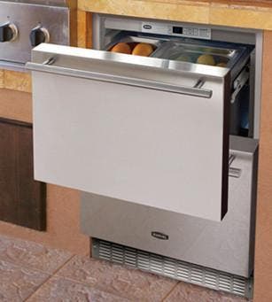 Marvel 6ORDESSF 24" Outdoor Double Drawer Refrigerator