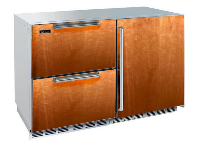 Perlick HP48RWS62R Integrated Overlay Drawers/ Solid Integrated Overl
