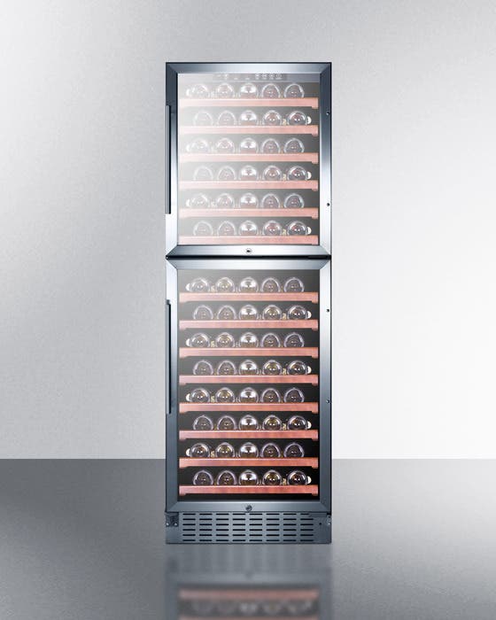 Summit SWC2149 149-Bottle Dual Zone Wine Cellar