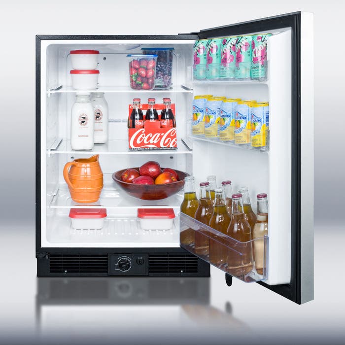 Summit FF590SSHH 24 Inch Undercounter All-Refrigerator