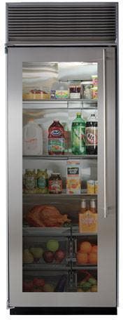 Marvel M30ARSGXL Stainless Steel Glass Door, Left Hinge
