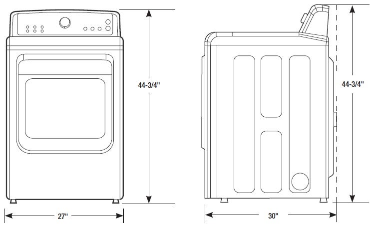 Samsung DV50F9A6EVW 27