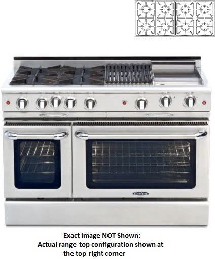 Capital Indoor CSB488SSL Stainless Steel, Liquid Propane