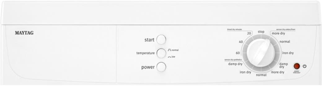 Maytag MED7500YW White