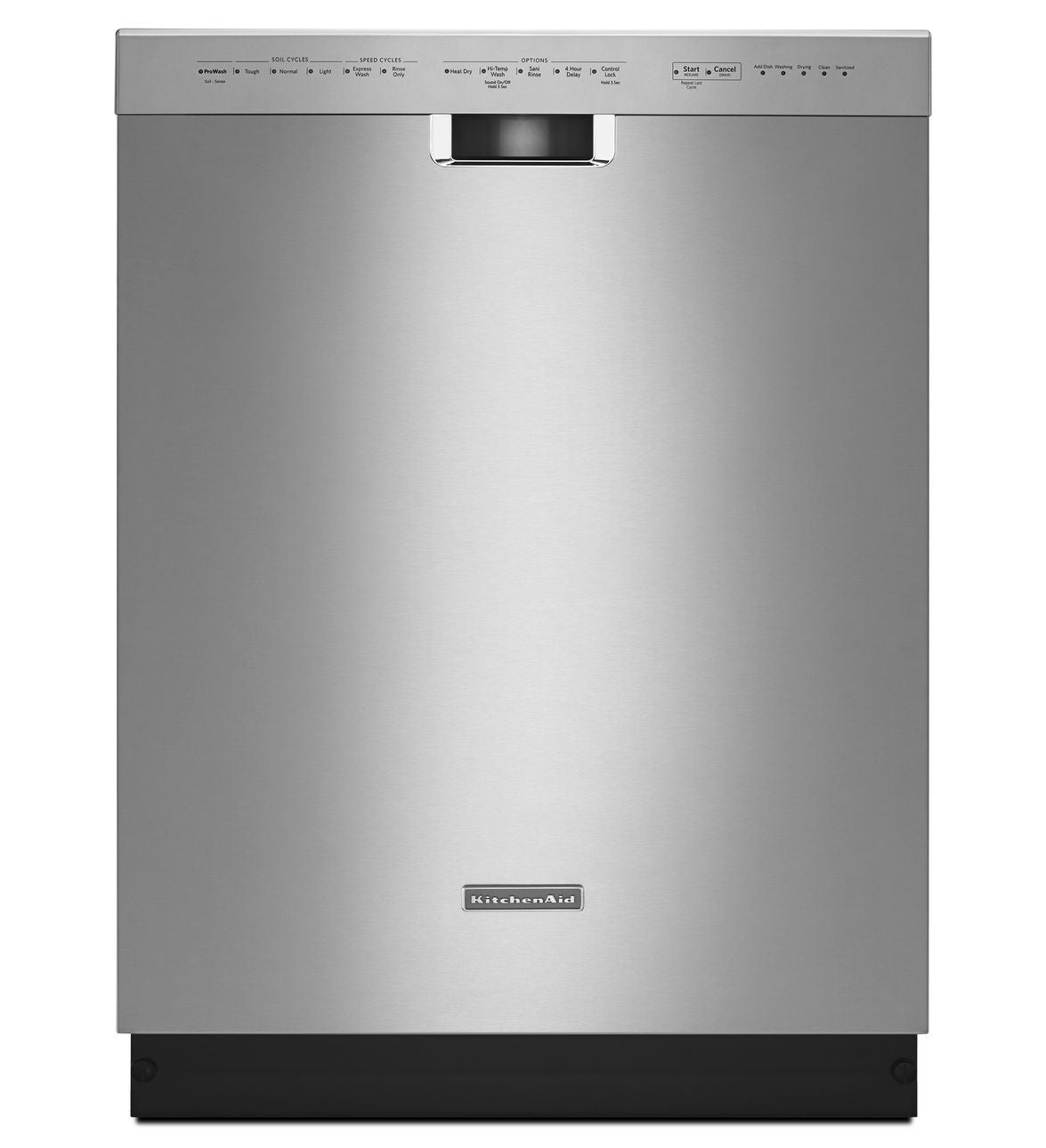 KitchenAid KDFE104DSS Full Console Dishwasher with 6 Cycles, ProWash