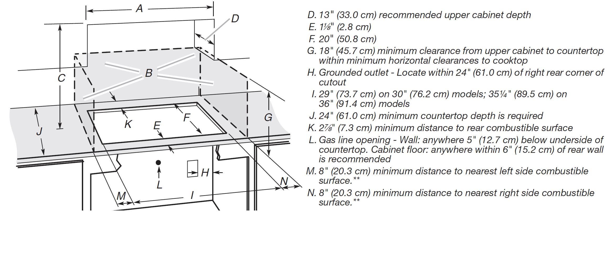 KitchenAid KFGU766VSS 36'' Gas Cooktop