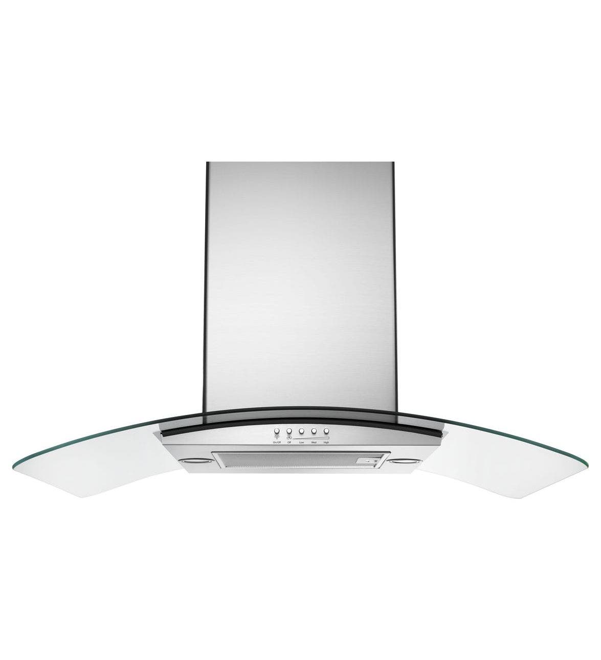 Whirlpool UXI6536BSS 36 Inch Island Hood