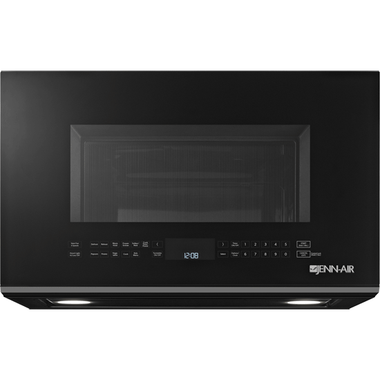 Jenn Air JMV8208CB Black Floating Glass