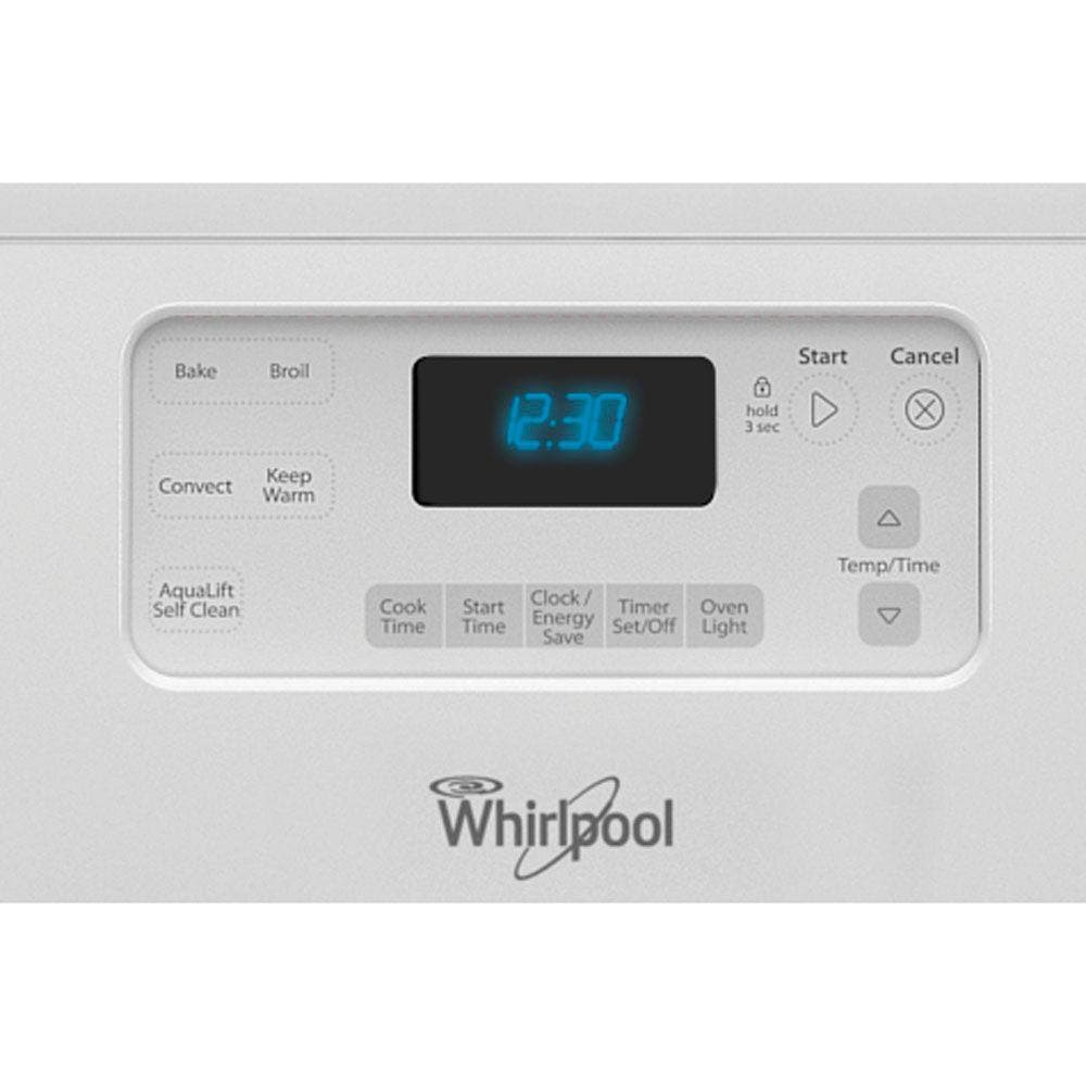 Whirlpool WFG540H0AE Black with Silver Handle