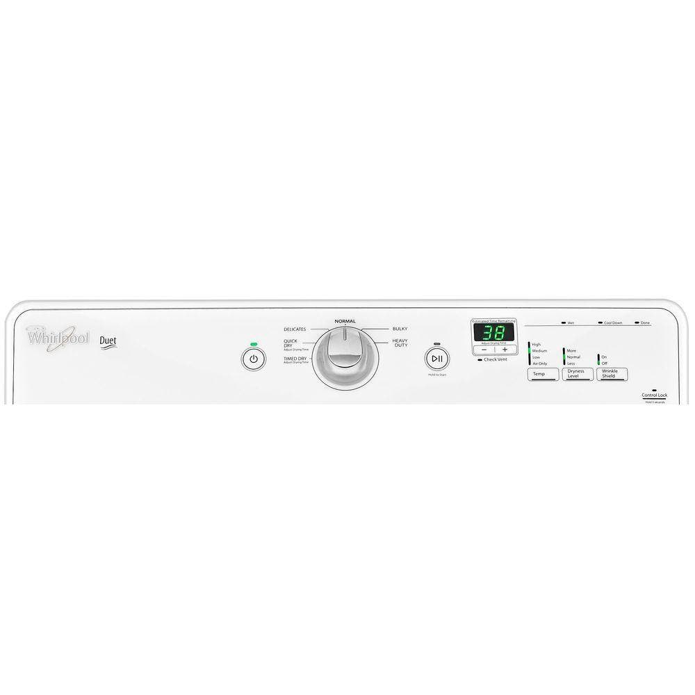 Whirlpool WED71HEBW White