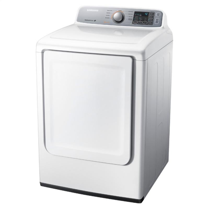 Samsung DV45H7000EW 7.4 Cu. Ft. Electric Dryer: White | Plesser's