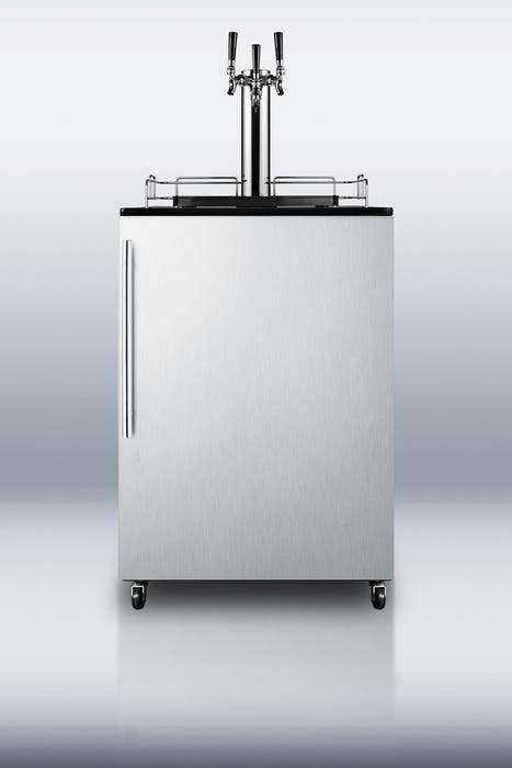 Summit SBC490BISSHVTRIPLE Full-sized beer dispenser