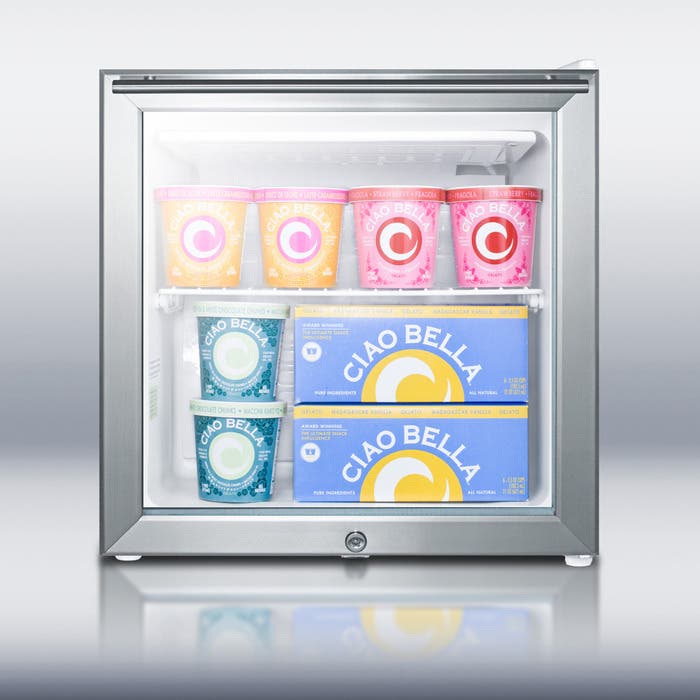 Summit FS20LGL7 1.6 cu. ft. Compact Upright Freezer
