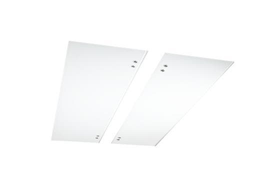 Best AGPCC34W White Glass Panels
