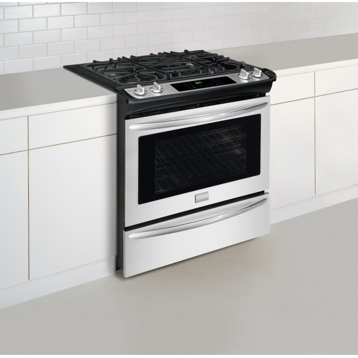 Frigidaire FGDS3065PF 30" Slide-In Dual-Fuel Range