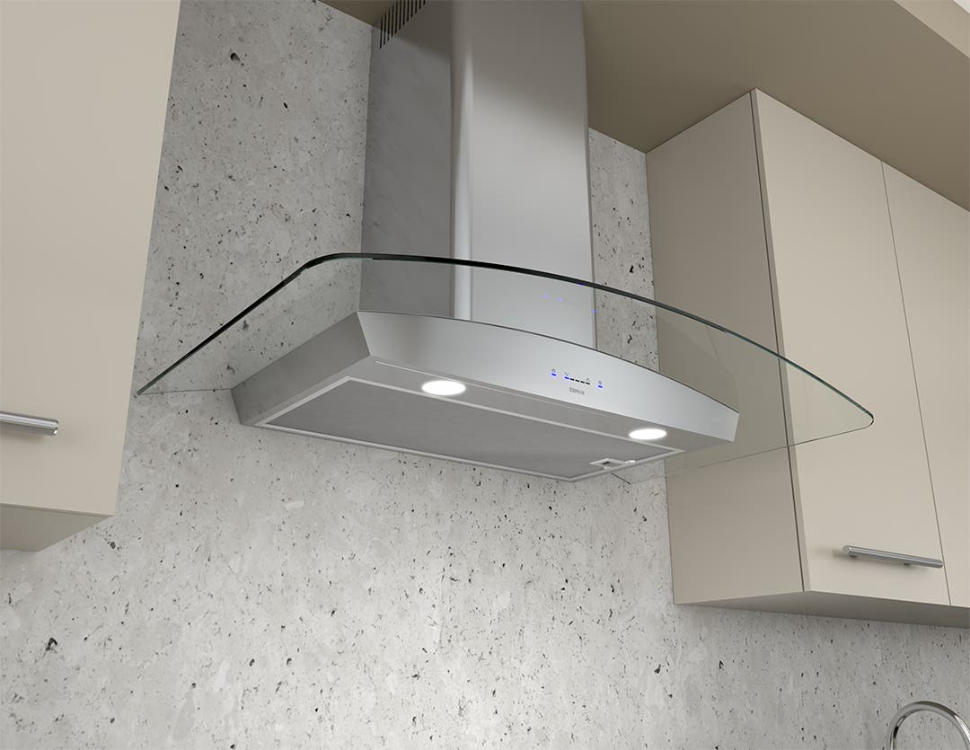 Zephyr ZRVE30AGG Smoked Glass